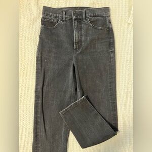 Express black jeans Super High Waisted Black Mom Jeans size 0